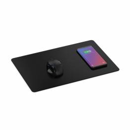  Mouse pad with built-in Qi wireless charger 30x20 cm - Black
