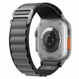 Apple Watch Ultra Nylon Loop Strap - Black/Grey