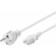 Power cable for iMac/Mac Pro 2m - White