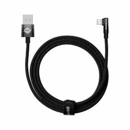 Baseus MVP hardened USB to Lightning cable with angle - 1m - Black