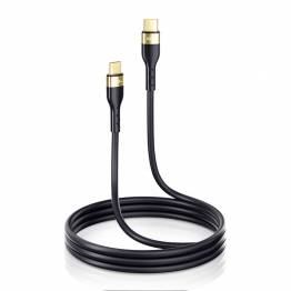  Joyroom USB-C 100W charger cable 2m - Black with gold