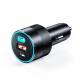 Choetech triple car charger 1x USB-A and...