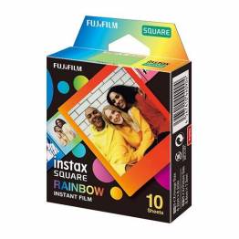  INSTAX Square film. 10 stykker. Rainbow