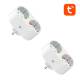 Gosund 2-pack Smart double 2x power plug...