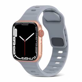  Sports strap In silicone for Apple Watch Ultra and 42/44/45mm - Grey Blue