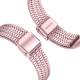 Apple Watch strap in stainless steel 38/40/41 mm - Rose pink
