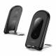 Collapsible 15W Qi wireless charger stand for 2 positions