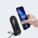Collapsible 15W Qi wireless charger stand for 2 positions