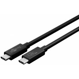  Goobay USB-C cable 240W USB4 PD - 0.7m - Black