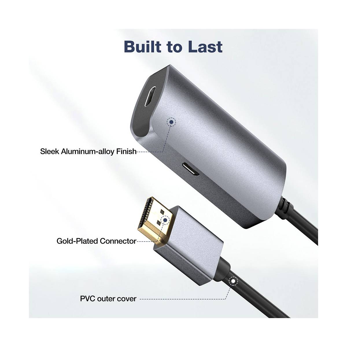 Cable USB-C Thunderbolt 3 a HDMI Ugreen