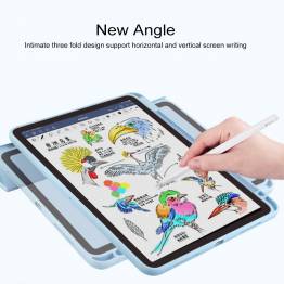  Rotatable iPad Air 2020/2022 10.9" (2020) cover - Light blue