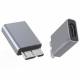 USB-C female to USB 3.0 Micro B adapter for external hard drive/SSD