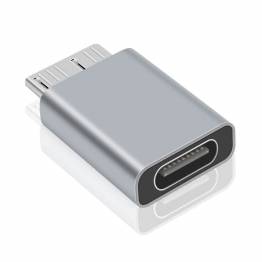 USB-C female to USB 3.0 Micro B adapter for external hard drive/SSD