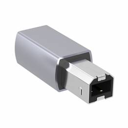 USB-C female to USB 2.0 Type-B adapter for printers, scanners etc.
