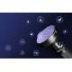 Superfire waterproof UV flashlight with 100 diodes - 395NM