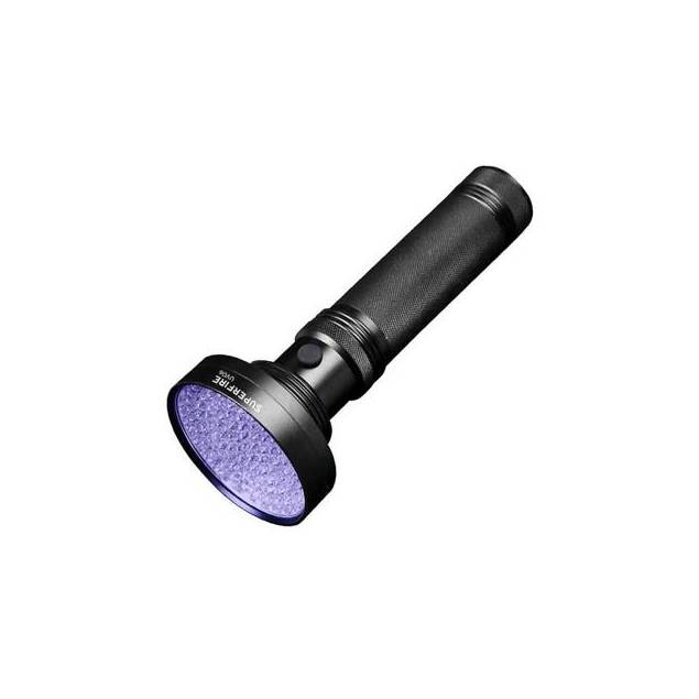 Superfire waterproof UV flashlight with 100 diodes - 395NM