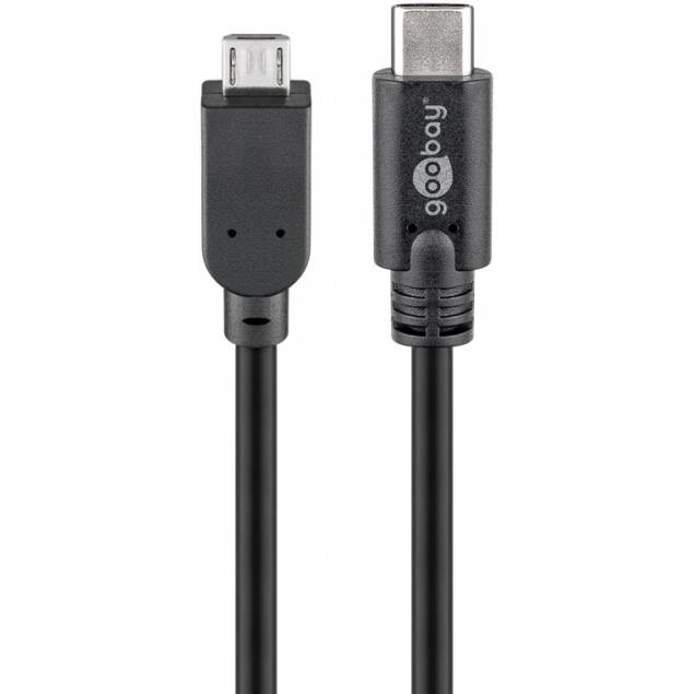 Goobay USB-C a micro-USB-A 3.0 cable (1 m)
