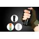 Superfire waterproof mini flashlight with rechargeable battery - 570lm
