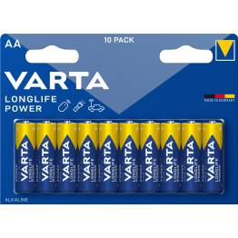  Varta alkaline AA batteries - 10 pcs