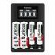 Uniross Ultra Fast charger for AA/AAA ba...