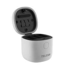 Telesin Allin waterproof charger box with 3 slots for GoPro Hero 9/10/11