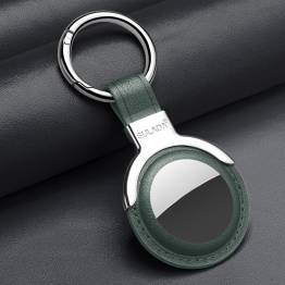  SULADA AirTag key ring holder in synthetic leather - Green