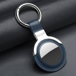  SULADA AirTag key ring holder in synthetic leather - Dark blue