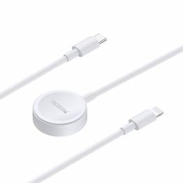 USB-C cable with iPhone charger and Apple Watch charger from Yesido