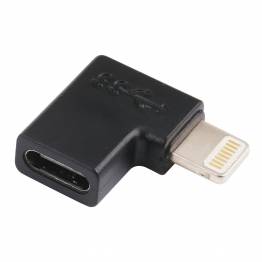 USB-C female to Lightning adapter connector