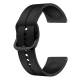 Silicone strap for Samsung Galaxy Watch - 46mm - Black