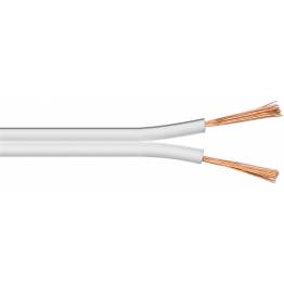 GooBay speaker cable 2x 0.75 mm² - 10m - White
