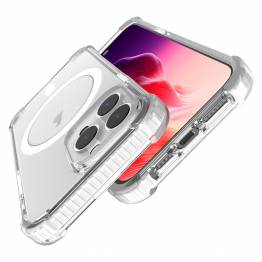  Extra protective iPhone 15 Pro MagSafe cover - Transparent