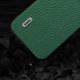 ABEEL iPhone 15 Pro cover - Litchi leather texture - Green