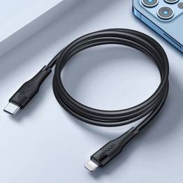  Joyroom USB-C to Lightning cable - 1.2m - Black