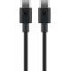 USB-C data and charging cable 60W from Goobay - 1m - Black