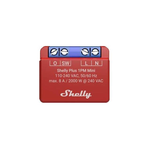 Shelly Plus 1PM Mini -  - Stort udvalg