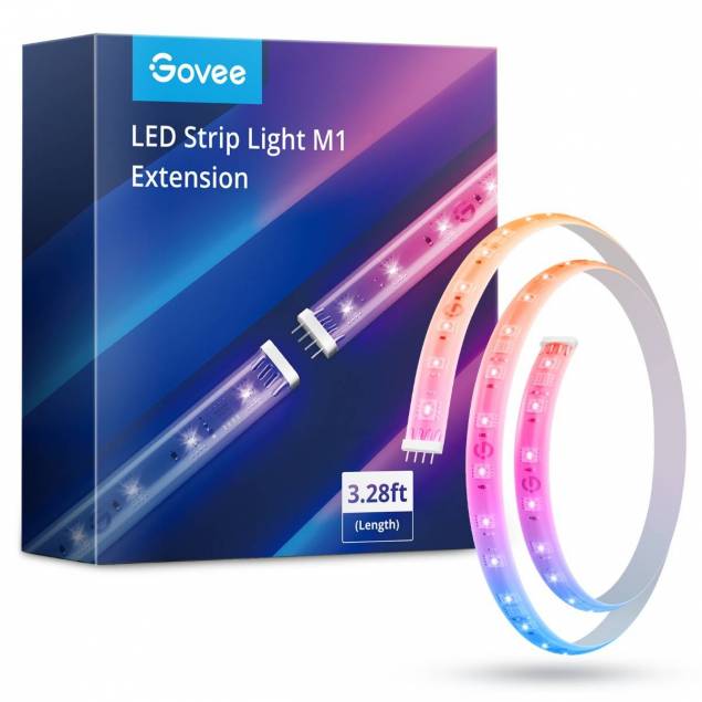 Govee RGBICW LED Strip Lights 1m Extension (for H61E1) 