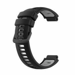  Silicone strap for Garmin Forerunner 735/735XT - Black/Grey