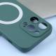 iPhone 15 Pro MagSafe silicone cover - Dark green