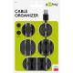 Goobay self-adhesive cable holders in st...