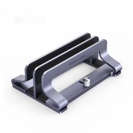 Ugreen adjustable holder in aluminum for MacBook / laptop - 2 slots