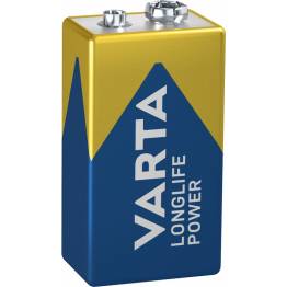 Varta Longlife alkaline 9V battery - 1 pc