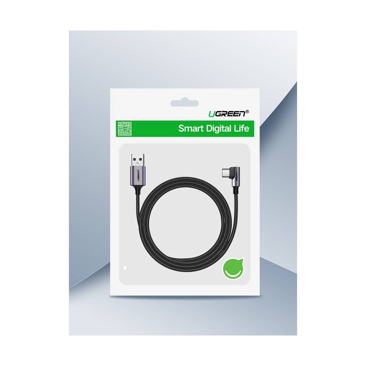 Ugreen cable USB - USB Type C 2 A 2m black cable