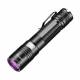 Superfire rechargeable and robust UV flashlight - 365NM