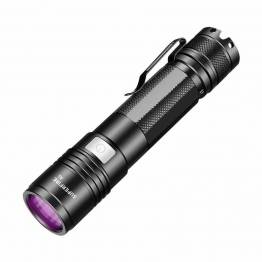 Superfire rechargeable and robust UV flashlight - 365NM