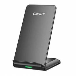  Choetech 10W Qi wireless charger stands for 2 positions - Black