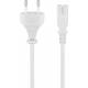 Apple Mac Mini power cable in white (or for airport)