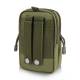 Belt bag for hikers, geocachers, cyclists etc. with iPhone space - Green