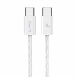 Cable USB Charge Rapide 3A Silicone Rose 2m Pour iPhone 8 / X / XR