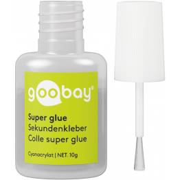 Goobay super glue with brush - 10g